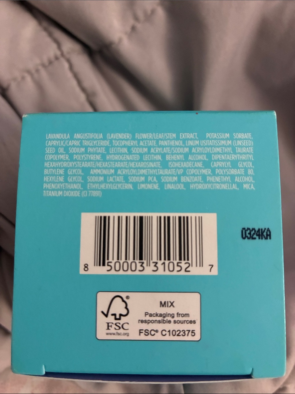Tula Skincare Beauty Sleep Overnight Repair - Bright Turquoise and White - Picture 6 of 6
